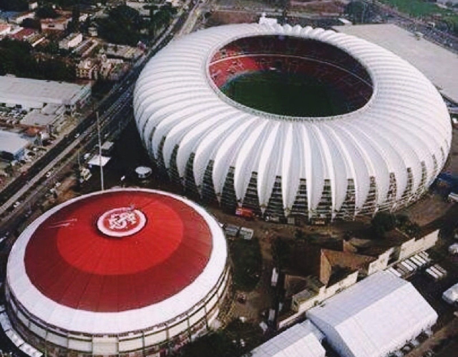 Estádio Beira-Rio and cityscape of Porto Alegre (RS), Brazil 2027 Women's World Cup host city